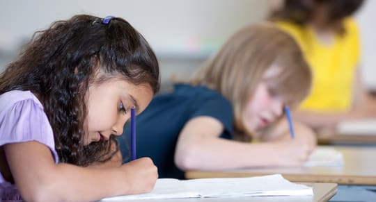 School-age children in the after school program at Nurturing Hearts